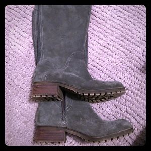Lucky Brand suede over the Knee Boots